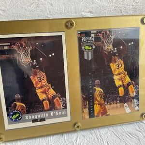 1992 Shaquille O’Neal Promo Cards  #1 of 5  Set of Two (2)